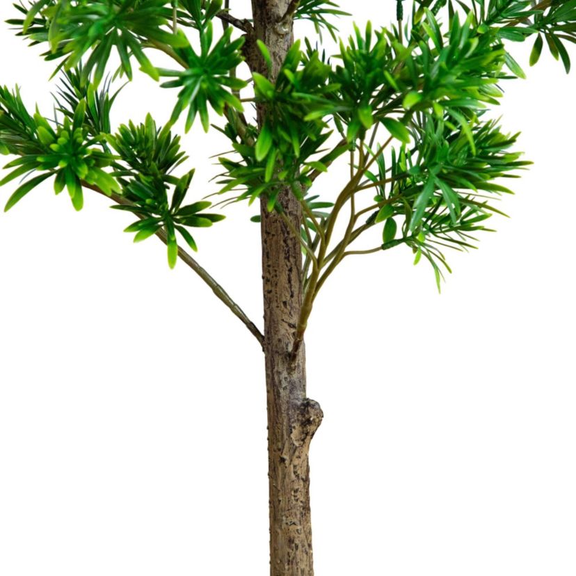 4-Foot UV Artificial Podocarpus Artificial Tree (Indoor/Outdoor)