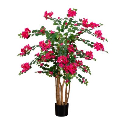 Nearly Natural 4-Foot Artificial Deluxe Bougainvillea Tree