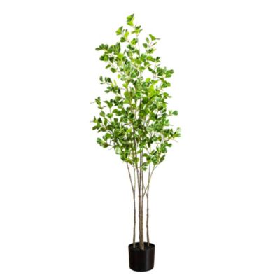 Nearly Natural 5-Foot Artificial Heart Shaped Ficus Leaf Tree