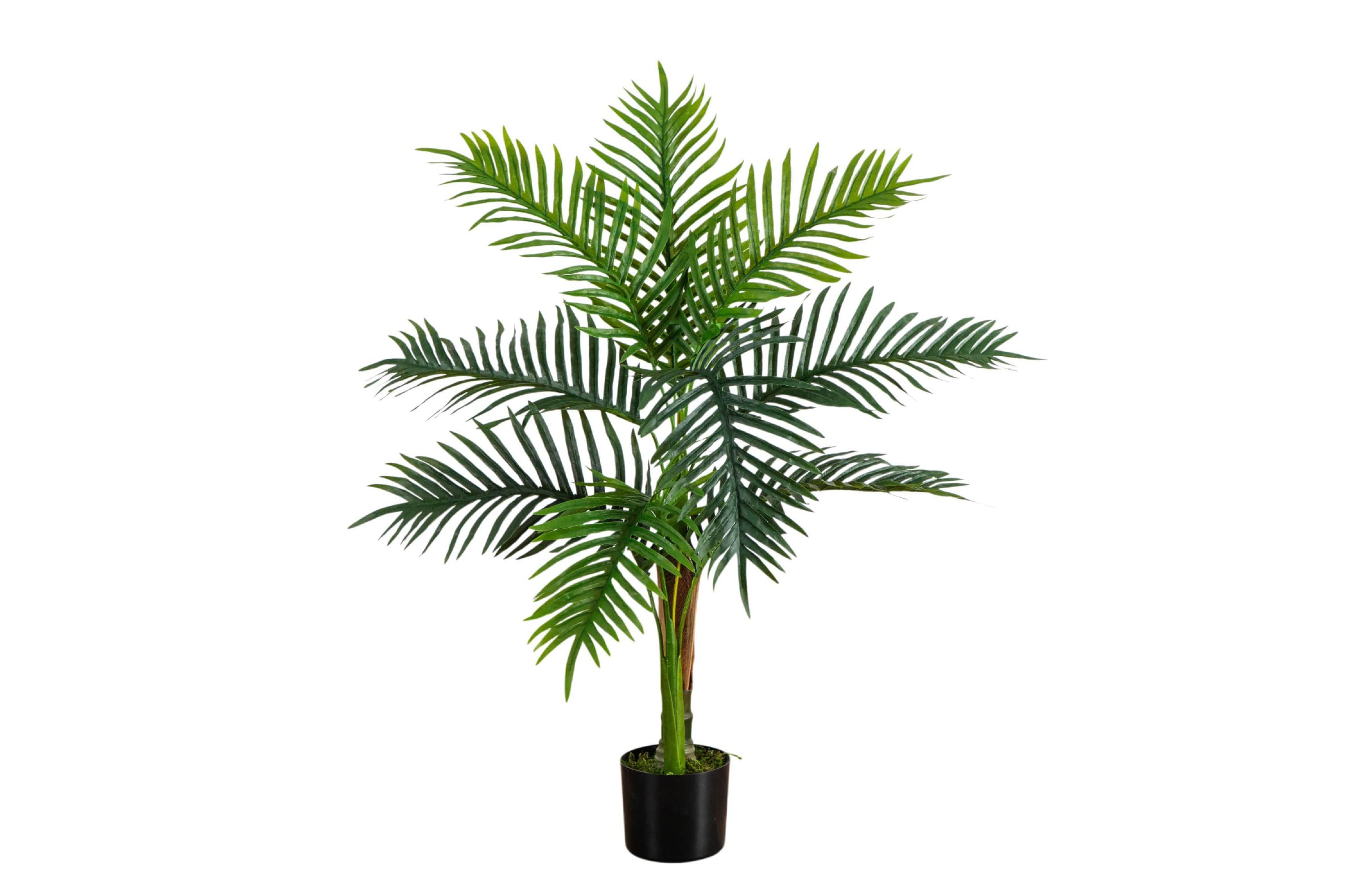 3-Foot UV Resistant Artificial Double Robellini Palm Tree (Indoor/Outdoor)