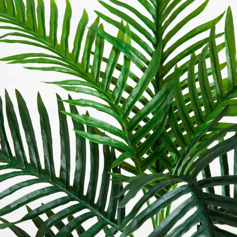 3-Foot UV Resistant Artificial Double Robellini Palm Tree (Indoor/Outdoor)