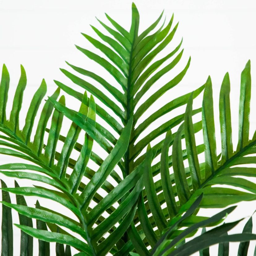 3-Foot UV Resistant Artificial Double Robellini Palm Tree (Indoor/Outdoor)