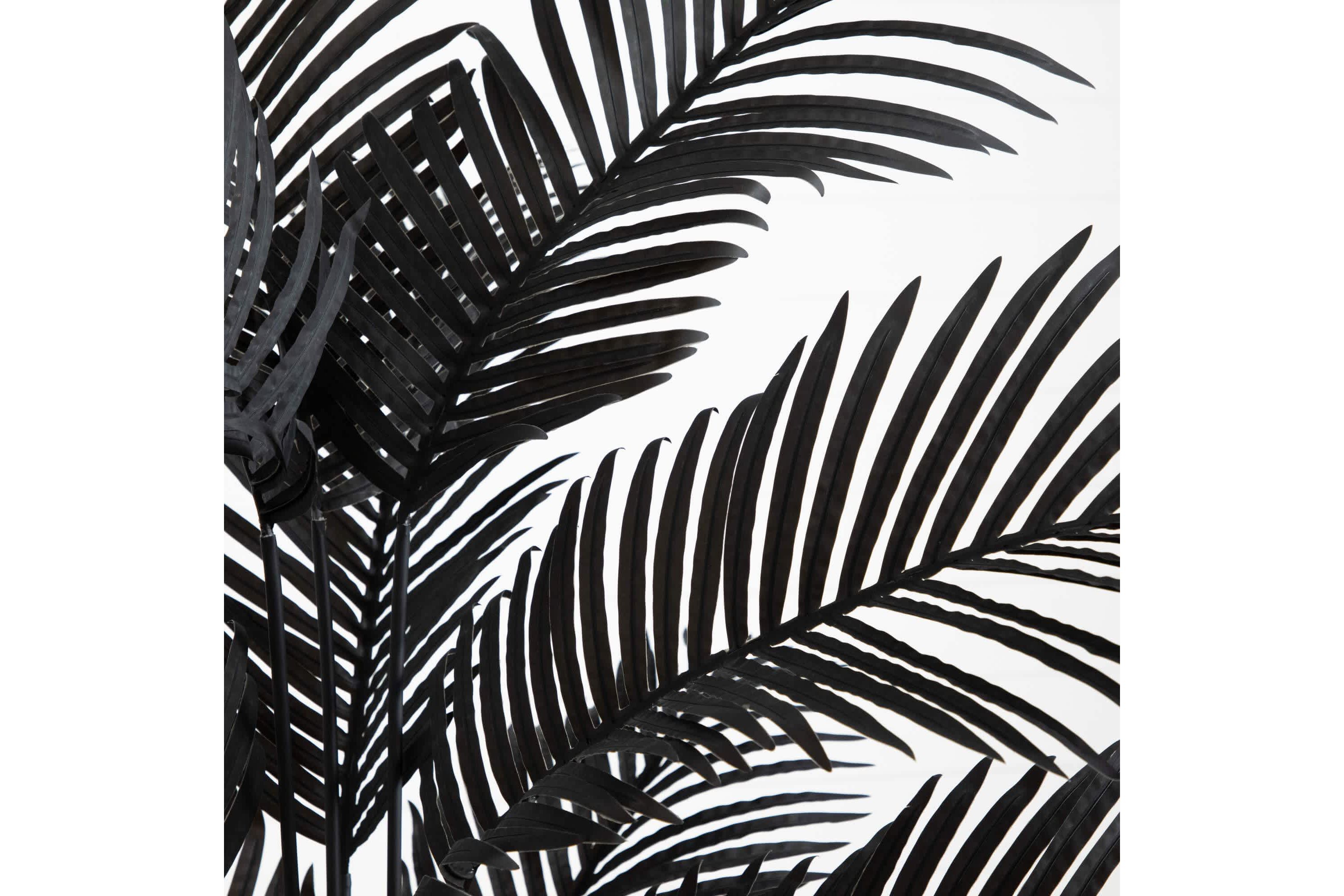 6-Foot Artificial Halloween Black Paradise Palm Tree