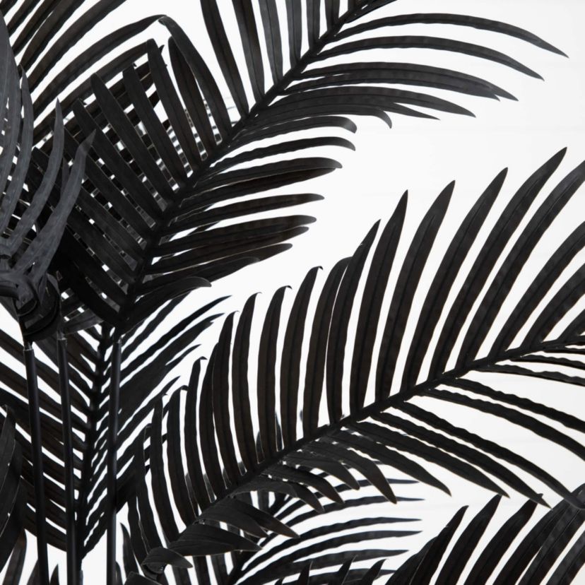 6-Foot Artificial Halloween Black Paradise Palm Tree