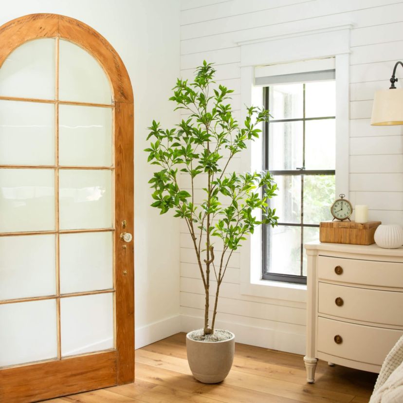 6-Foot Artificial Minimalist Japanese Pieris Tree