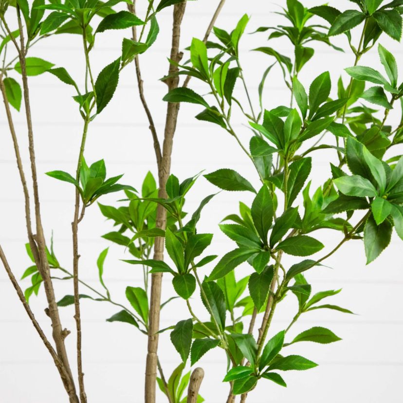 6-Foot Artificial Minimalist Japanese Pieris Tree