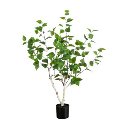 Nearly Natural 3-Foot Artificial Birch Tree