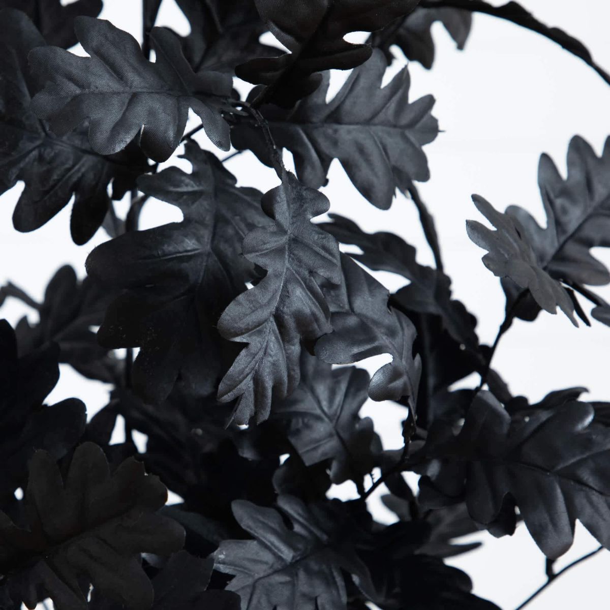 5-Foot Artificial Halloween Black Oak Tree