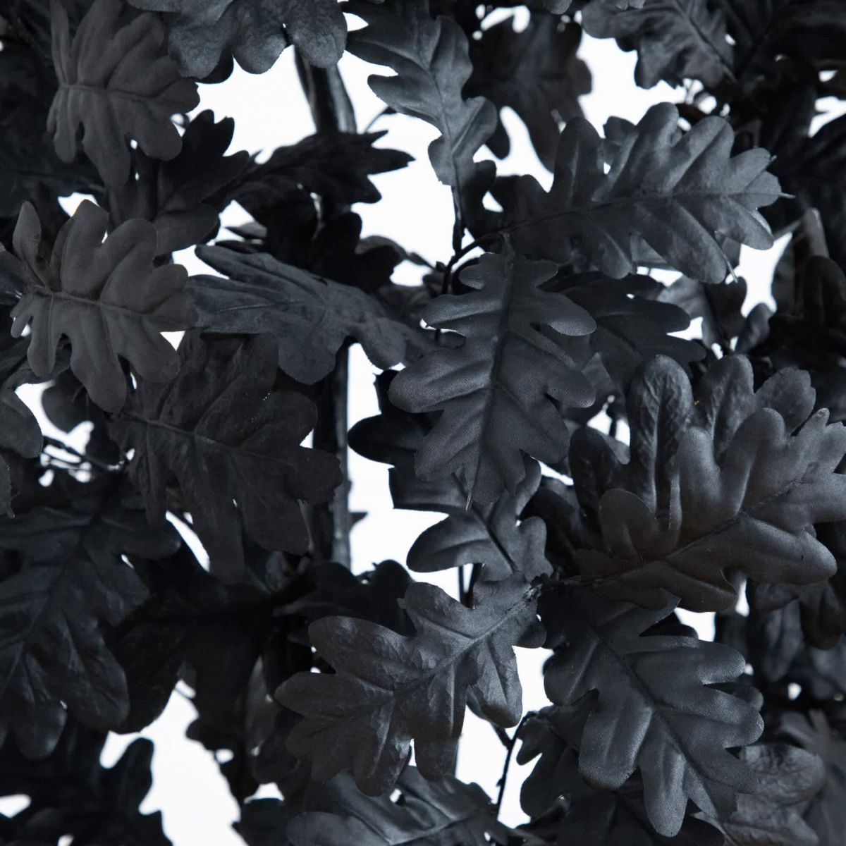 6-Foot Artificial Halloween Black Oak Tree