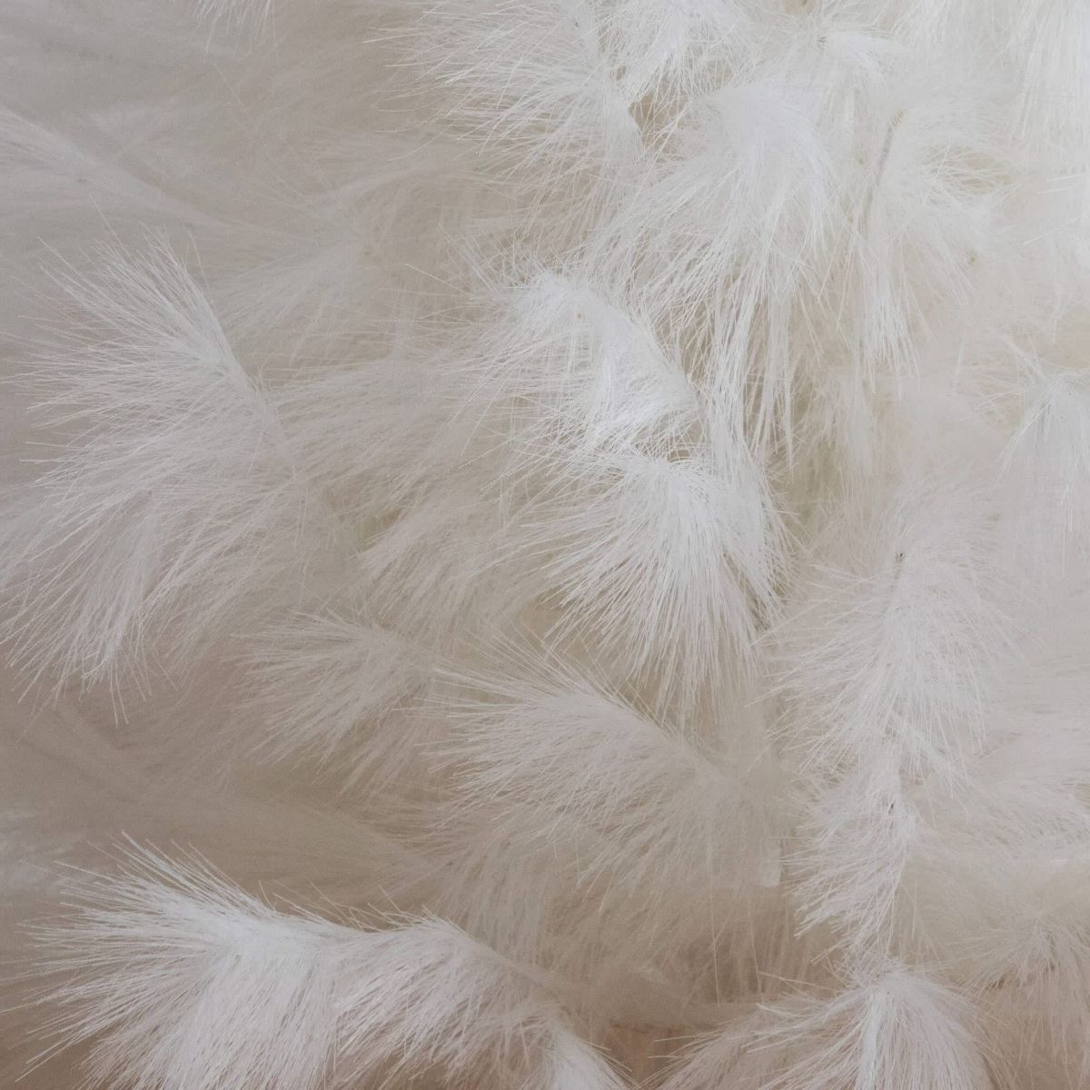 4-Foot Artificial White Pampas Grass Christmas Tree