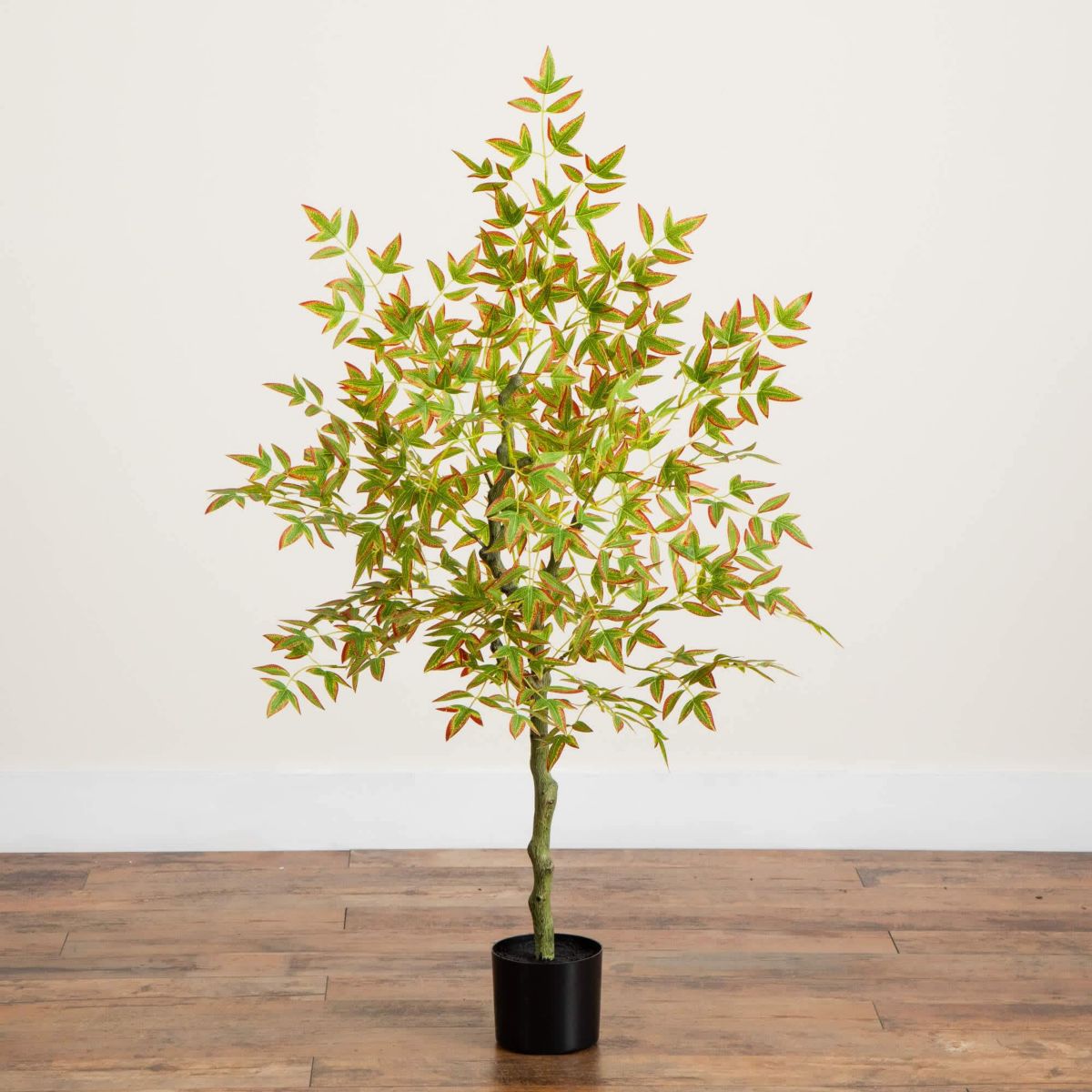Nearly Natural 4-Foot Autumn Nandina Artificial Fall Tree | Belk