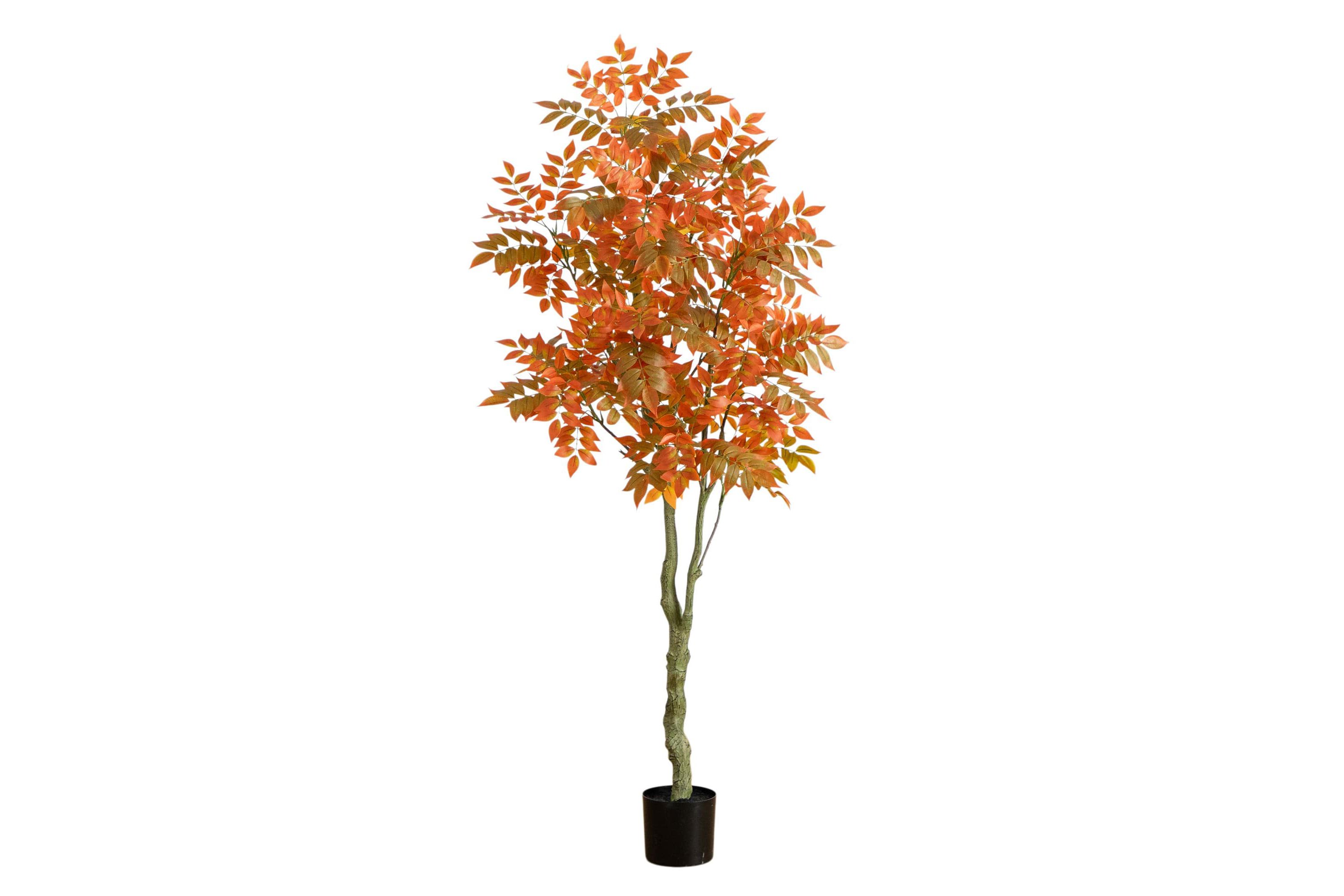 6-Foot Autumn Sumac Artificial Fall Tree
