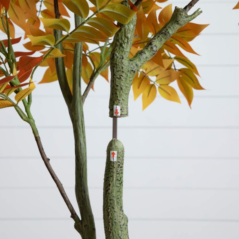 6-Foot Autumn Sumac Artificial Fall Tree