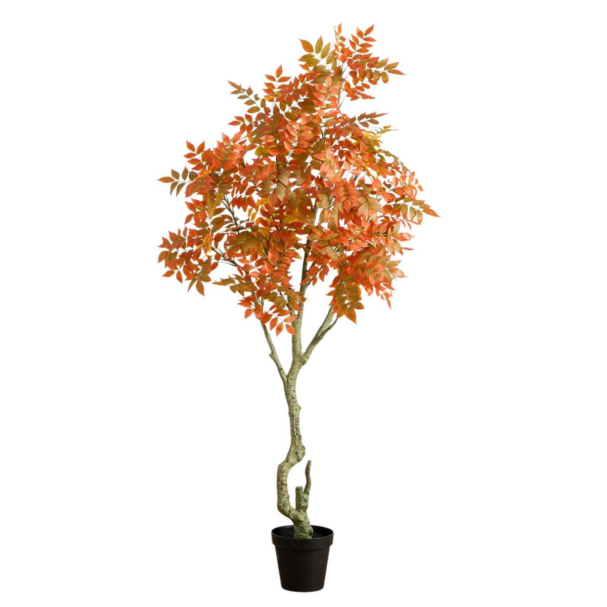 7-Foot Autumn Sumac Artificial Fall Tree