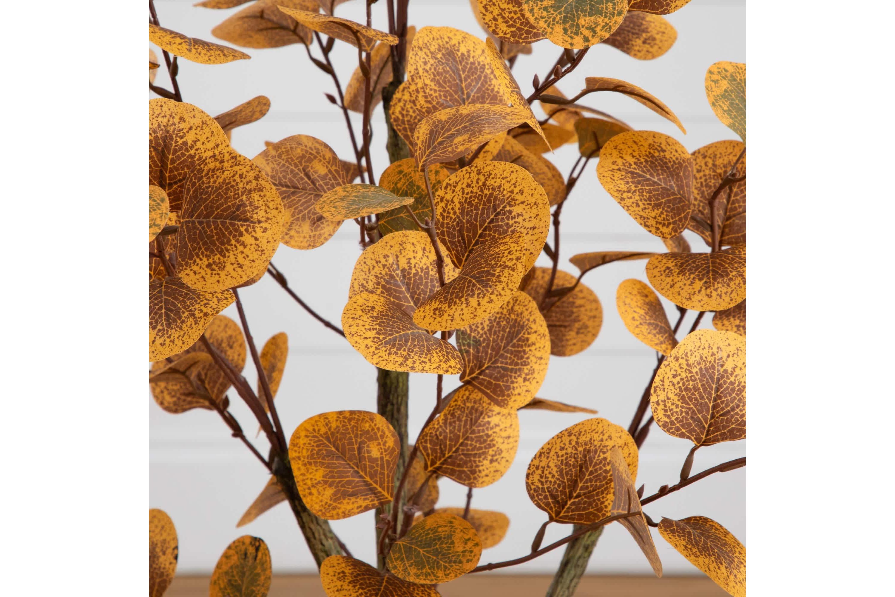 3-Foot Autumn Eucalyptus Artificial Tree