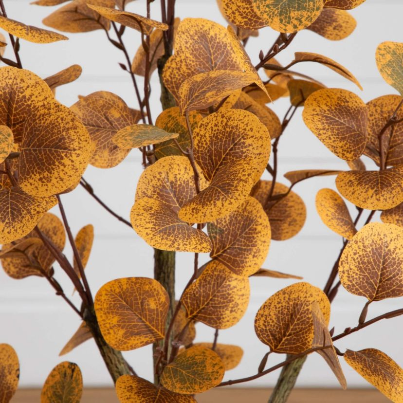 3-Foot Autumn Eucalyptus Artificial Tree