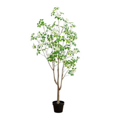 Nearly Natural 5-Foot Artificial Dogwood Tree