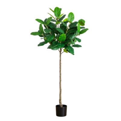 Nearly Natural 5-Foot Artificial Petite Audrey Ficus Tree