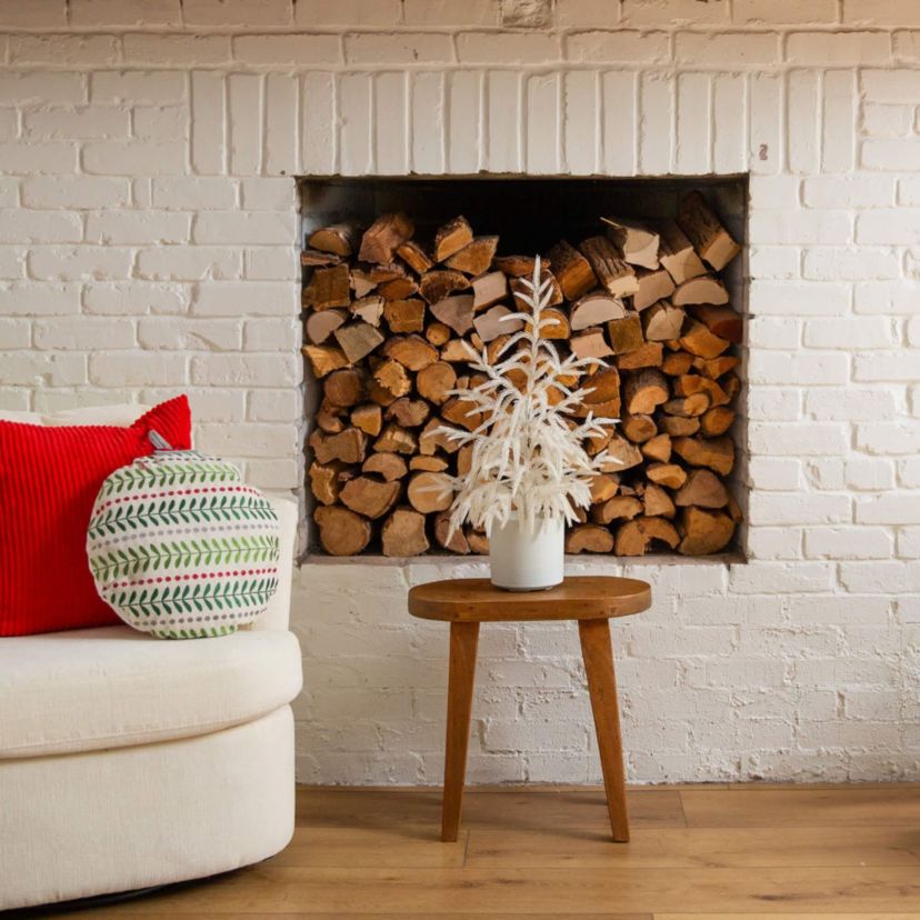 2-Foot Artificial Real Touch White Norfolk Island Pine Christmas Tree with Natural Look