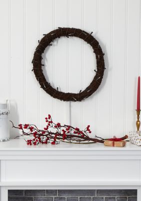 Nearly Natural Vine Wreath