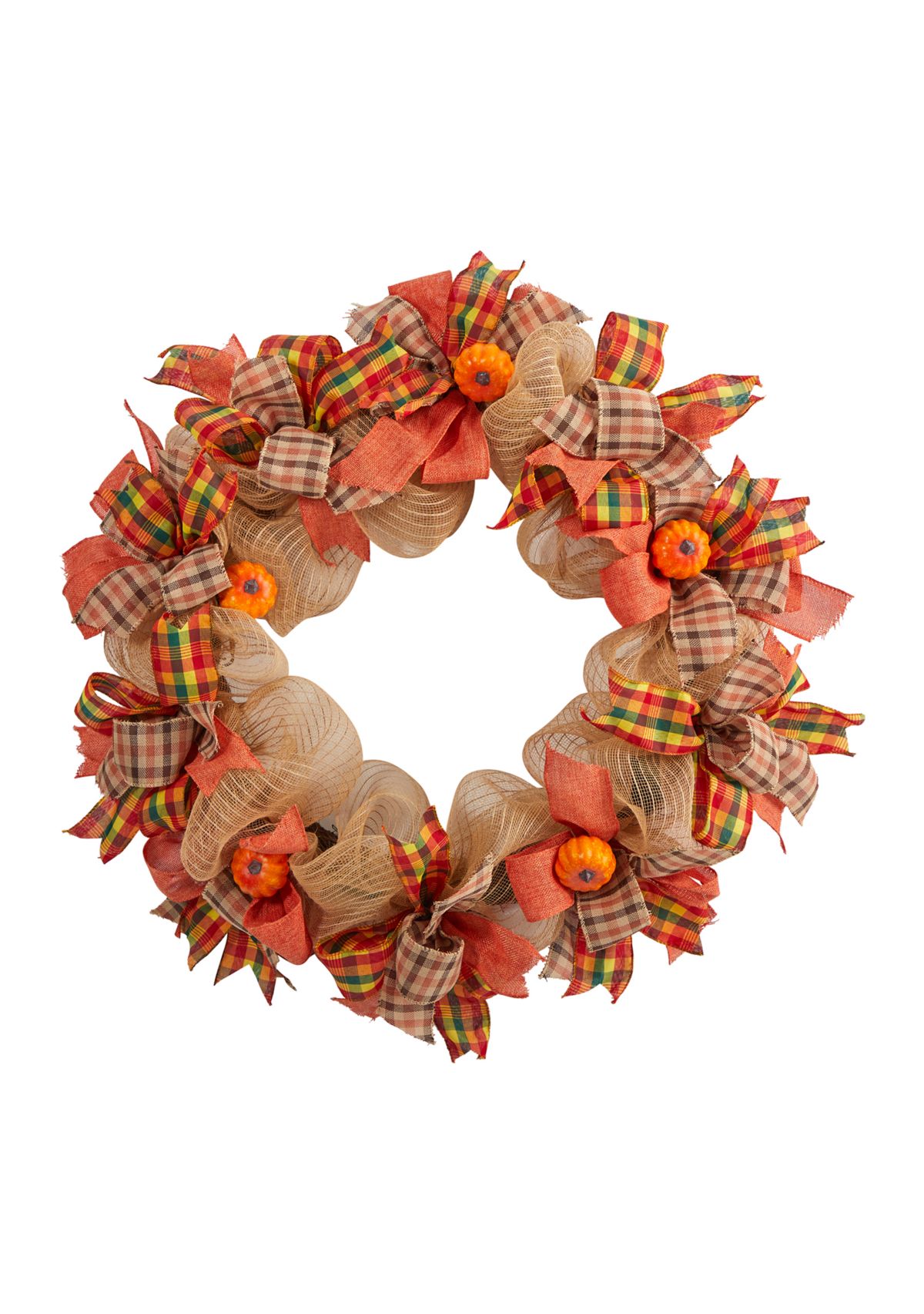 Autumn Faux Wreath