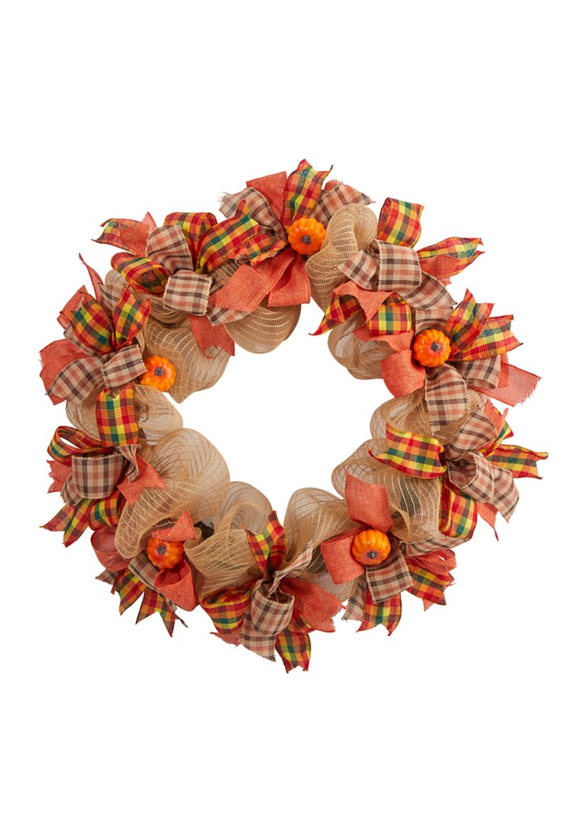 Autumn Faux Wreath