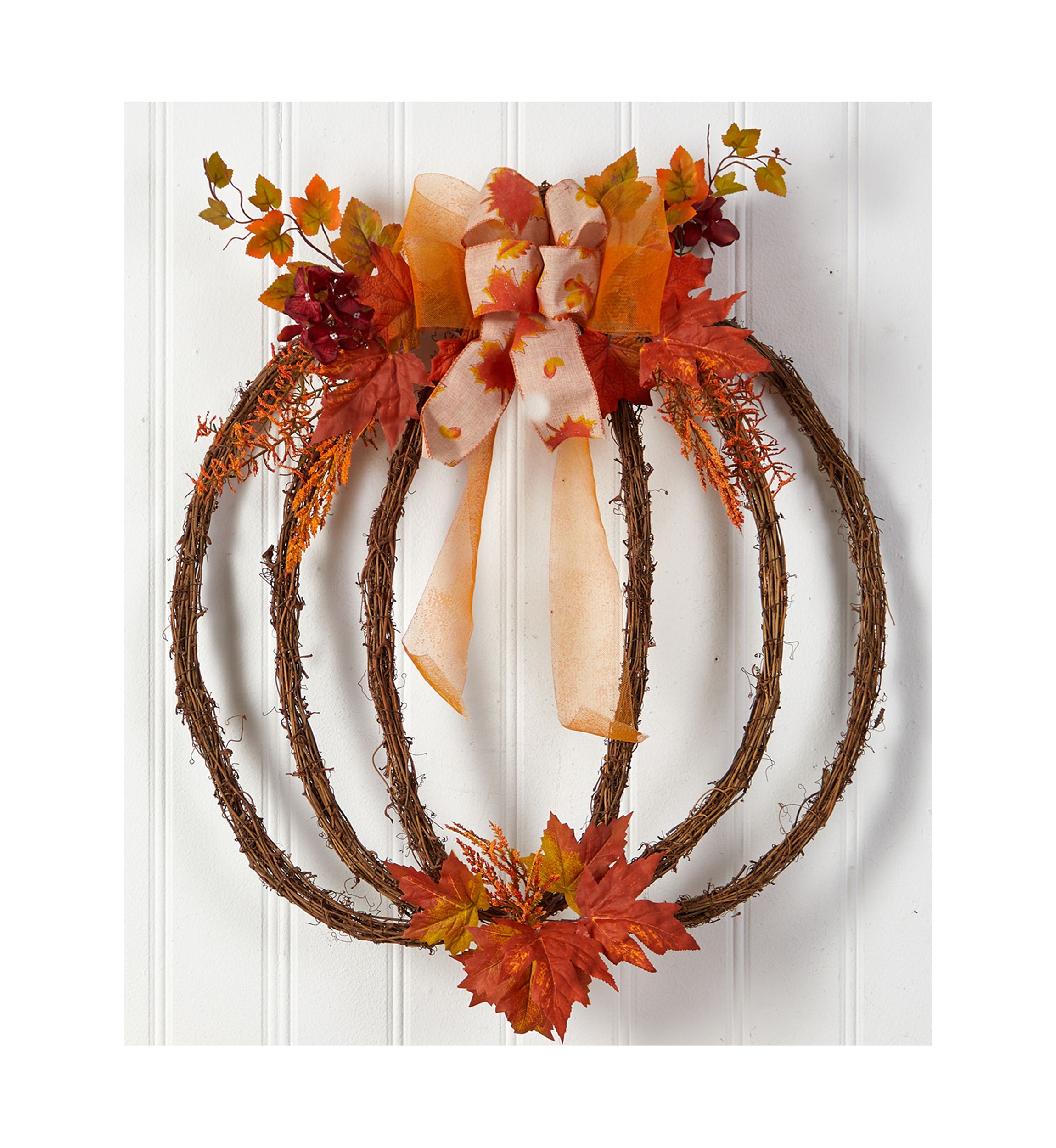 Autumn Faux Wreath