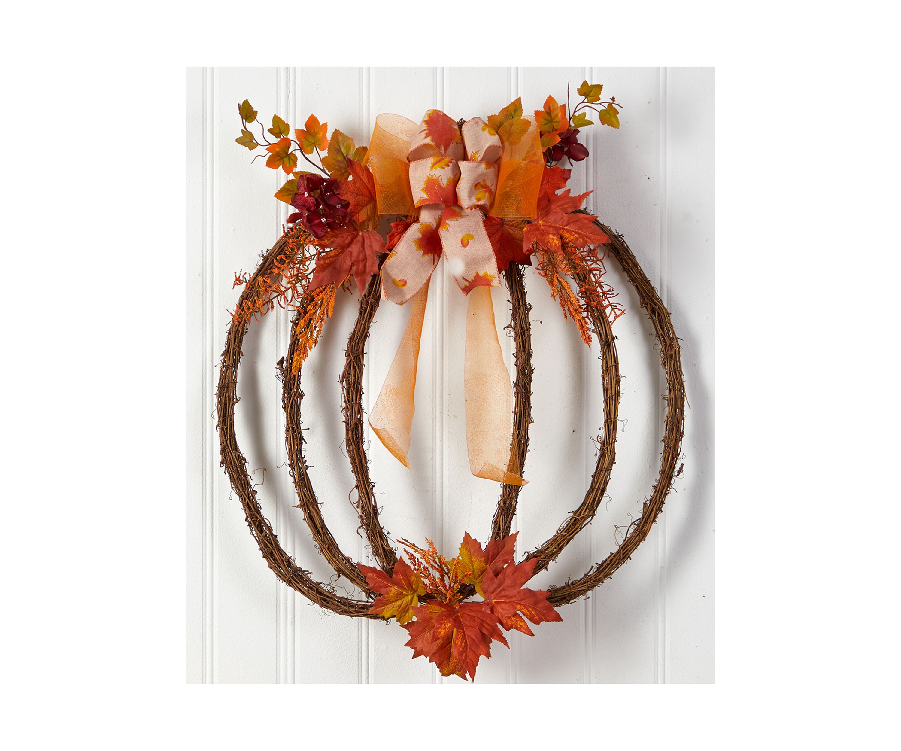 Autumn Faux Wreath