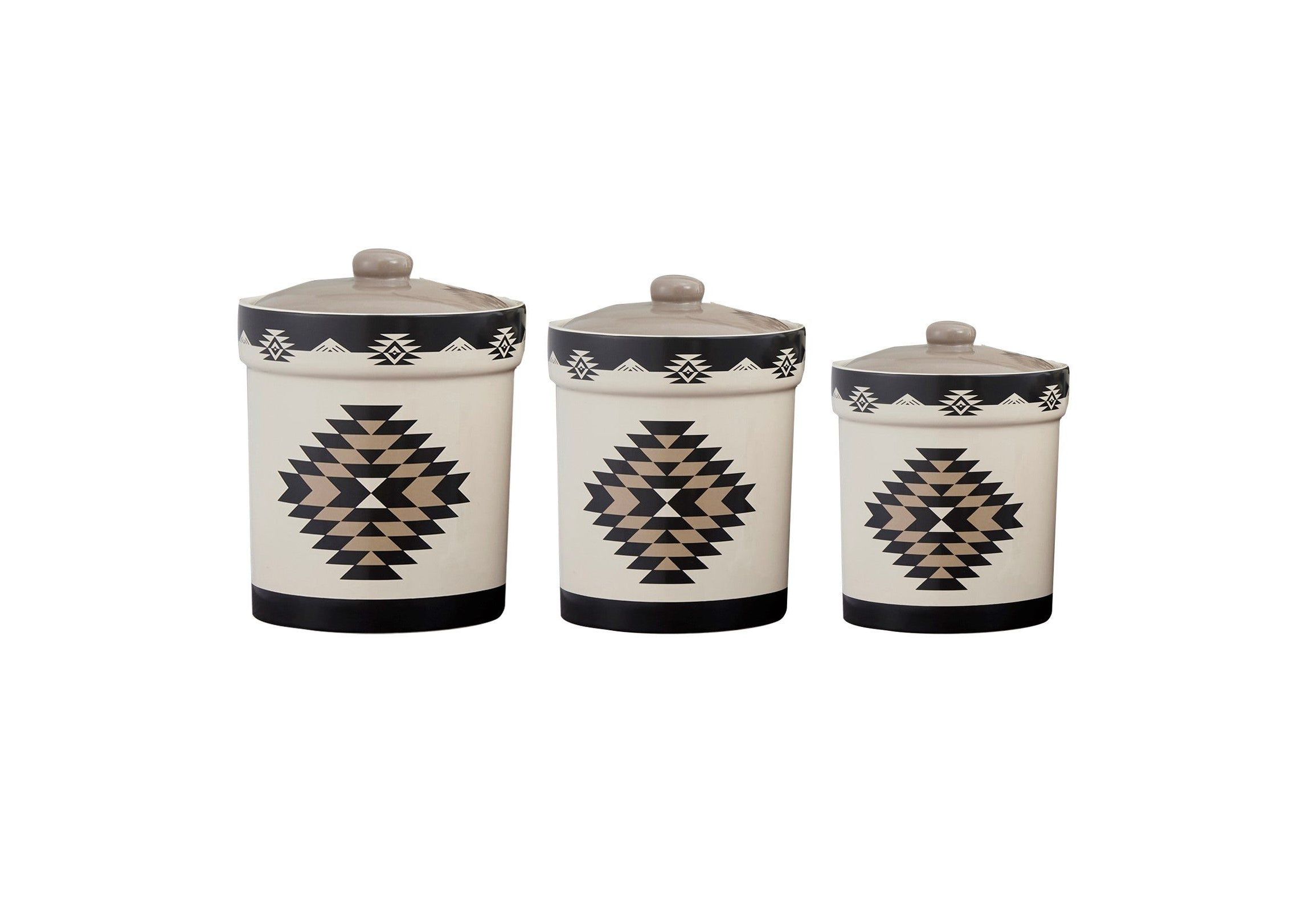 Chalet Aztec Canister Set