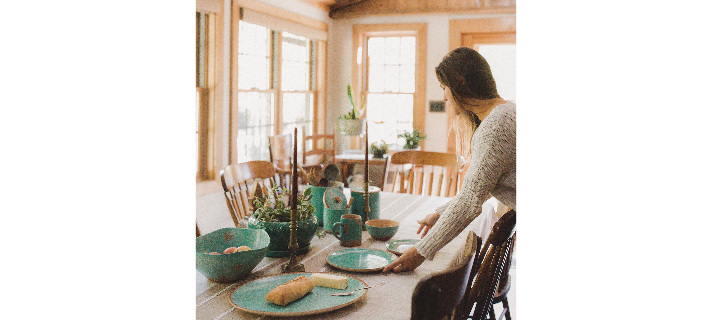 Patina Ceramic Dinnerware Set