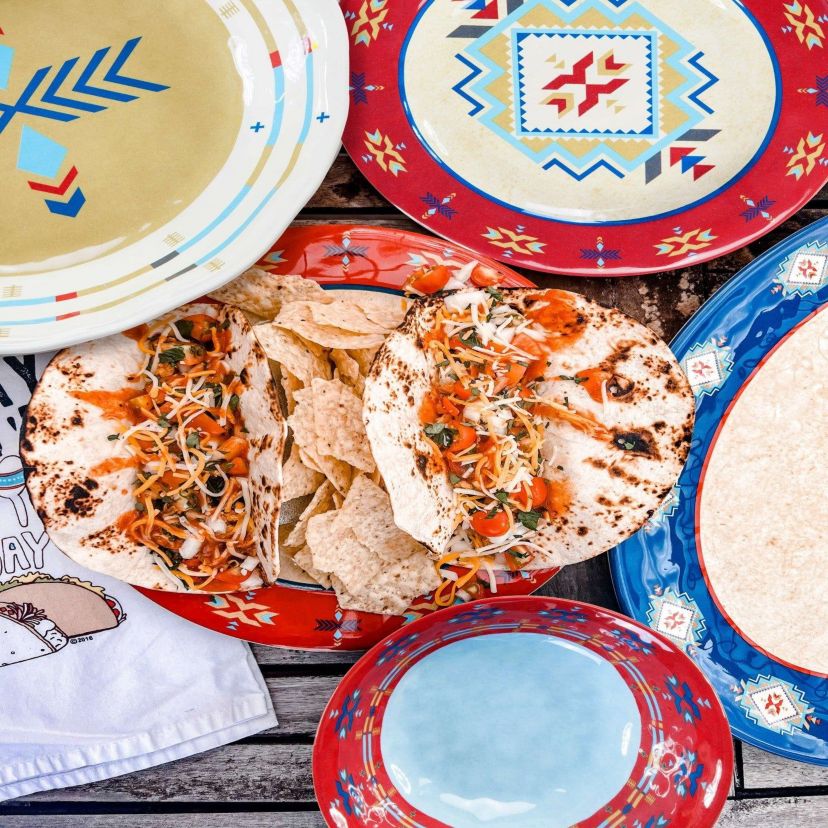 Spirit Valley Melamine Dinner Plate
