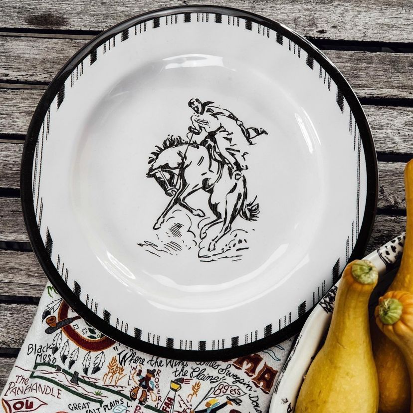 Ranch Life Melamine Dinner Plate