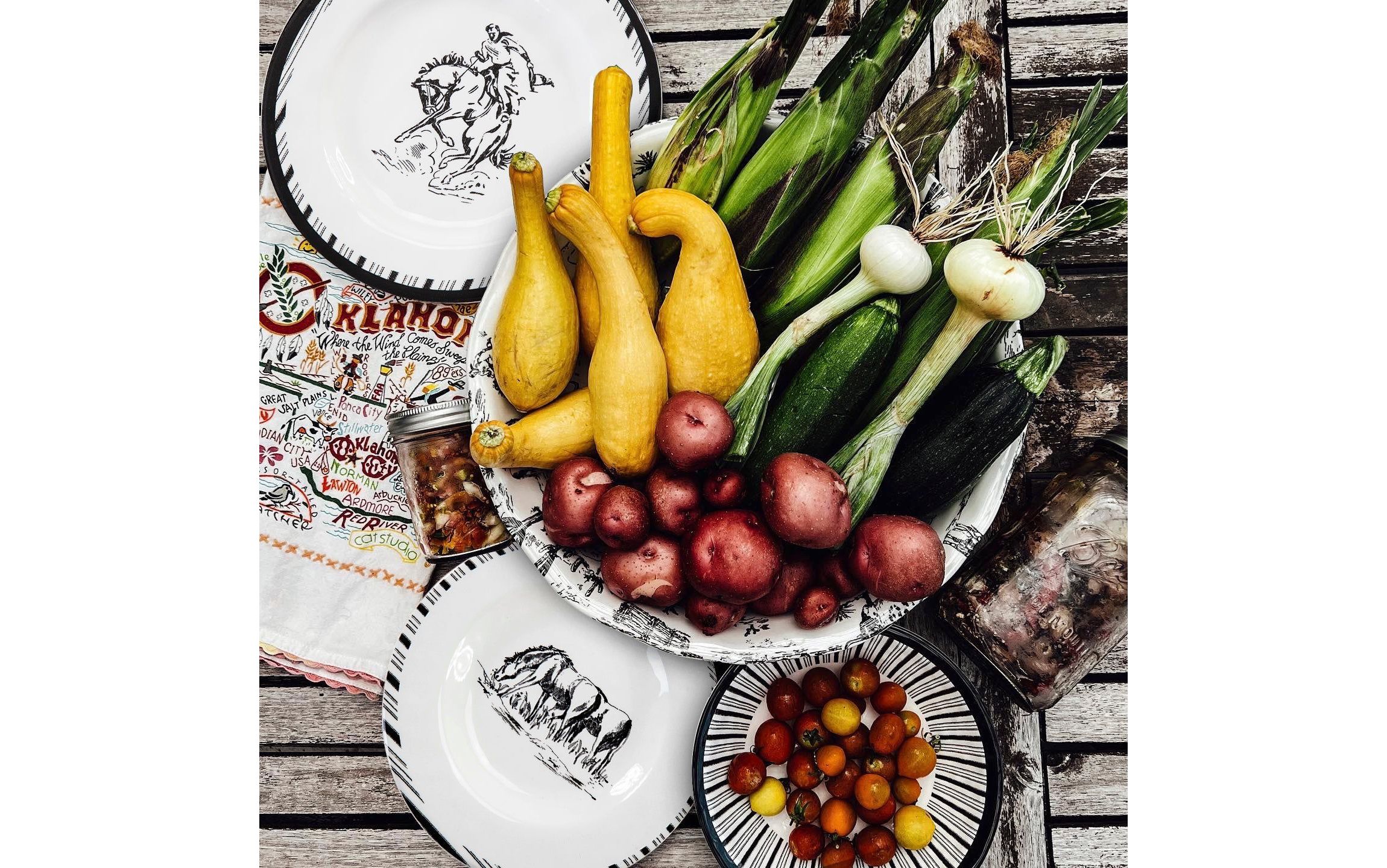 Ranch Life Melamine Dinner Plate
