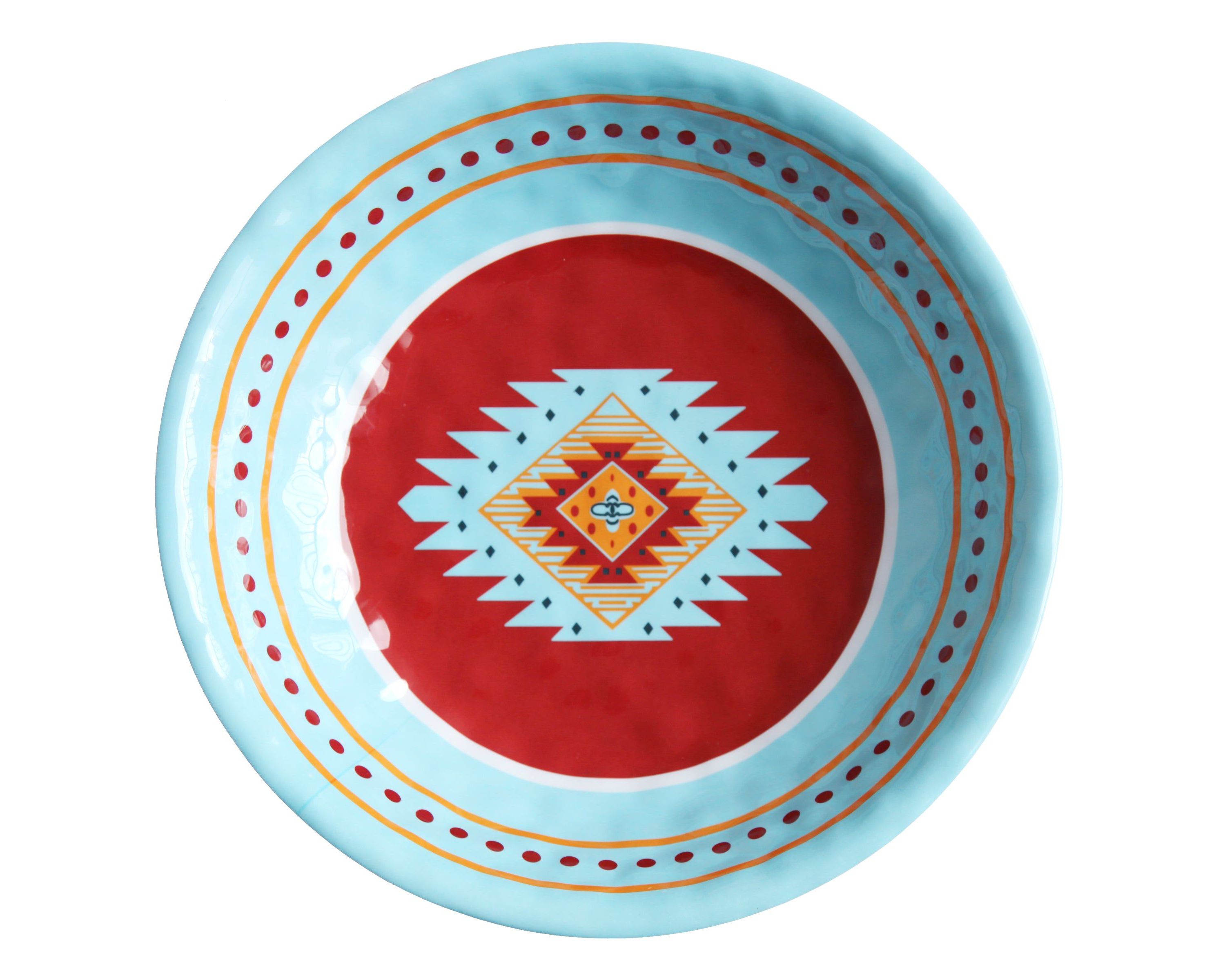 Southwest Melamine Serving Bowl