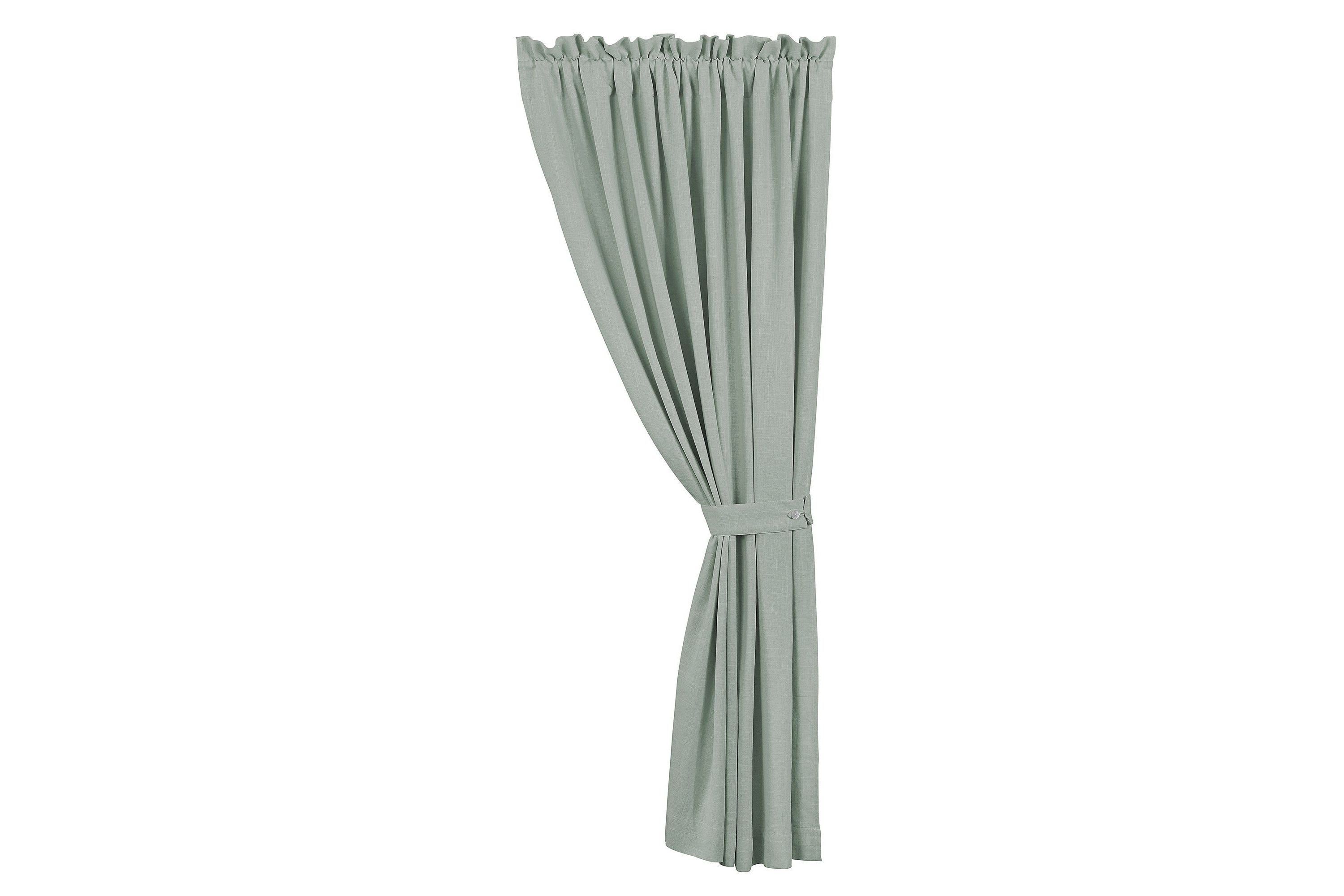 Luna Washed Linen Lined Curtain