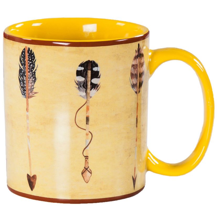 Large Arrow Design Mug Set