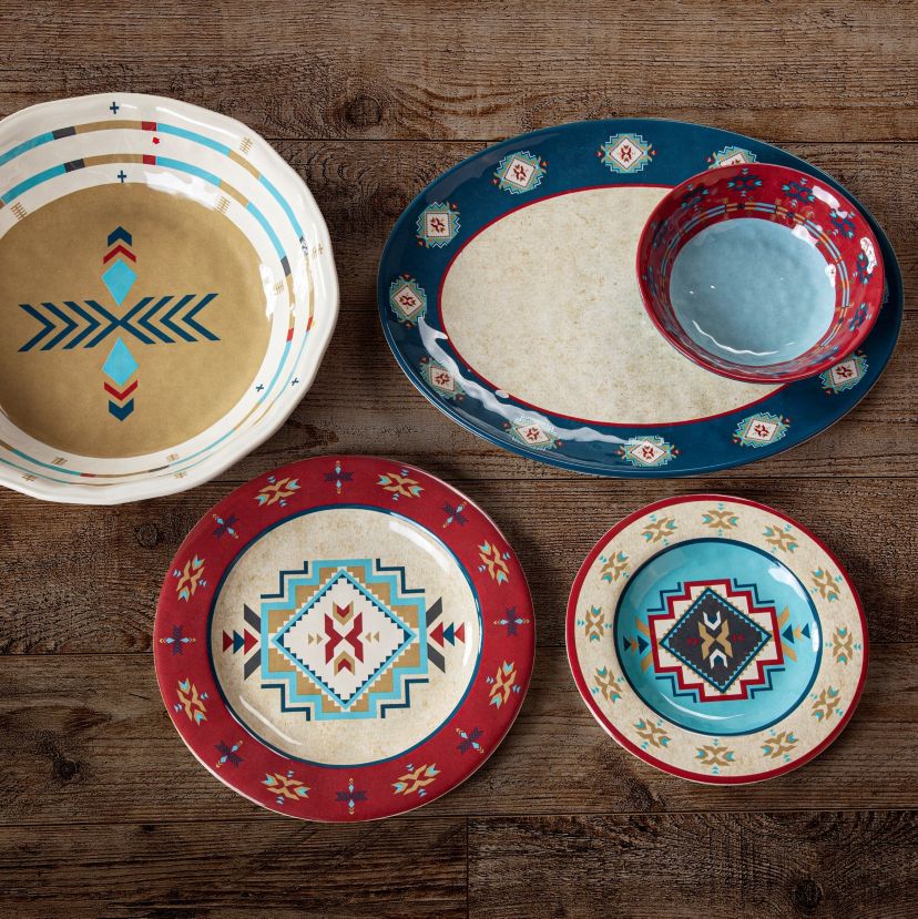 Spirit Valley Melamine Dinnerware Set
