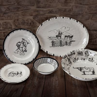 Paseo Road by HiEnd Accents Ranch Life Melamine Dinnerware Set | belk