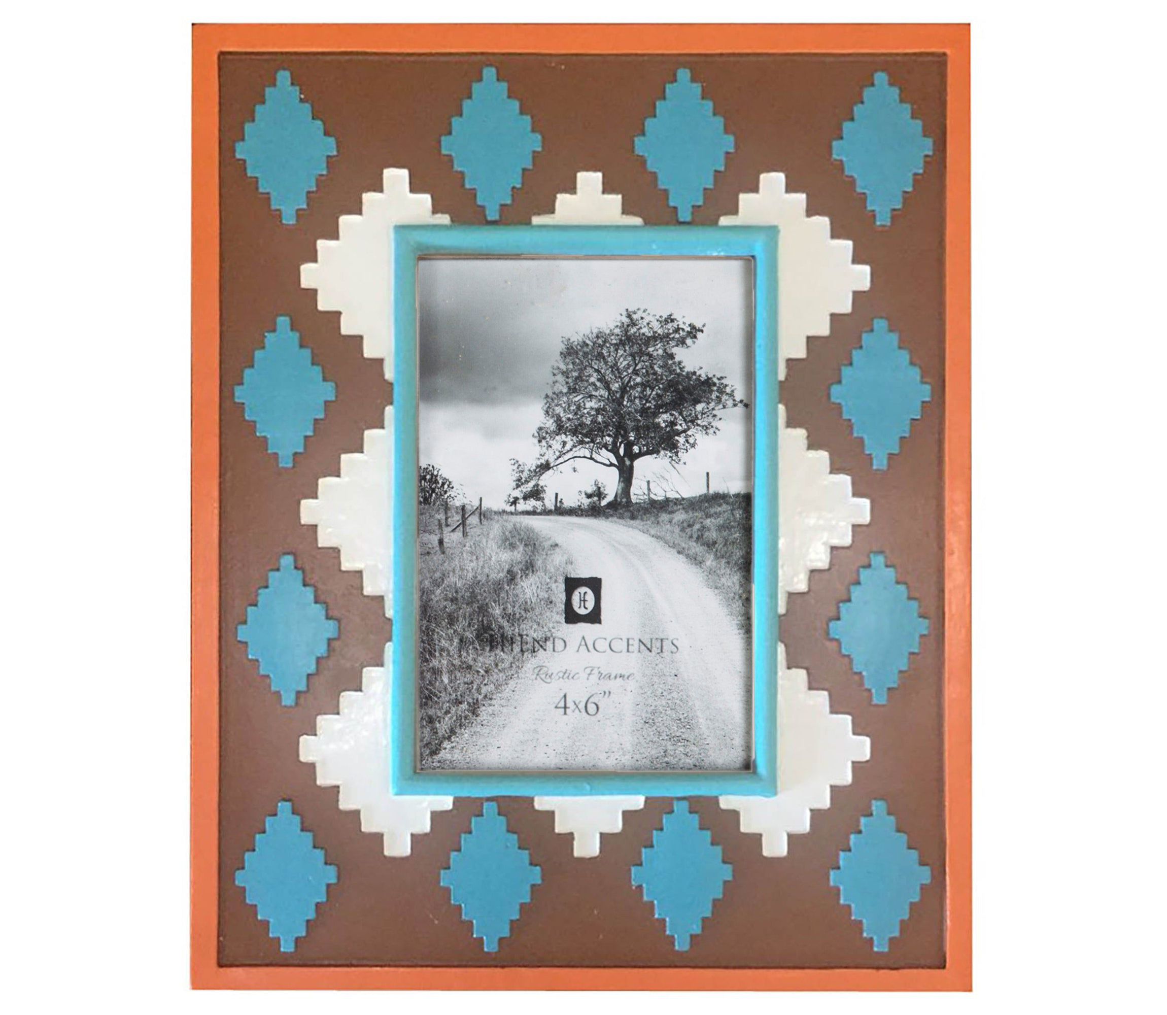 Aztec Pattern Picture Frame