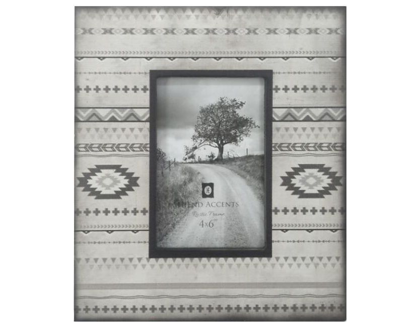 Free Spirit Aztec Picture Frame, 4" x 6", 1PC