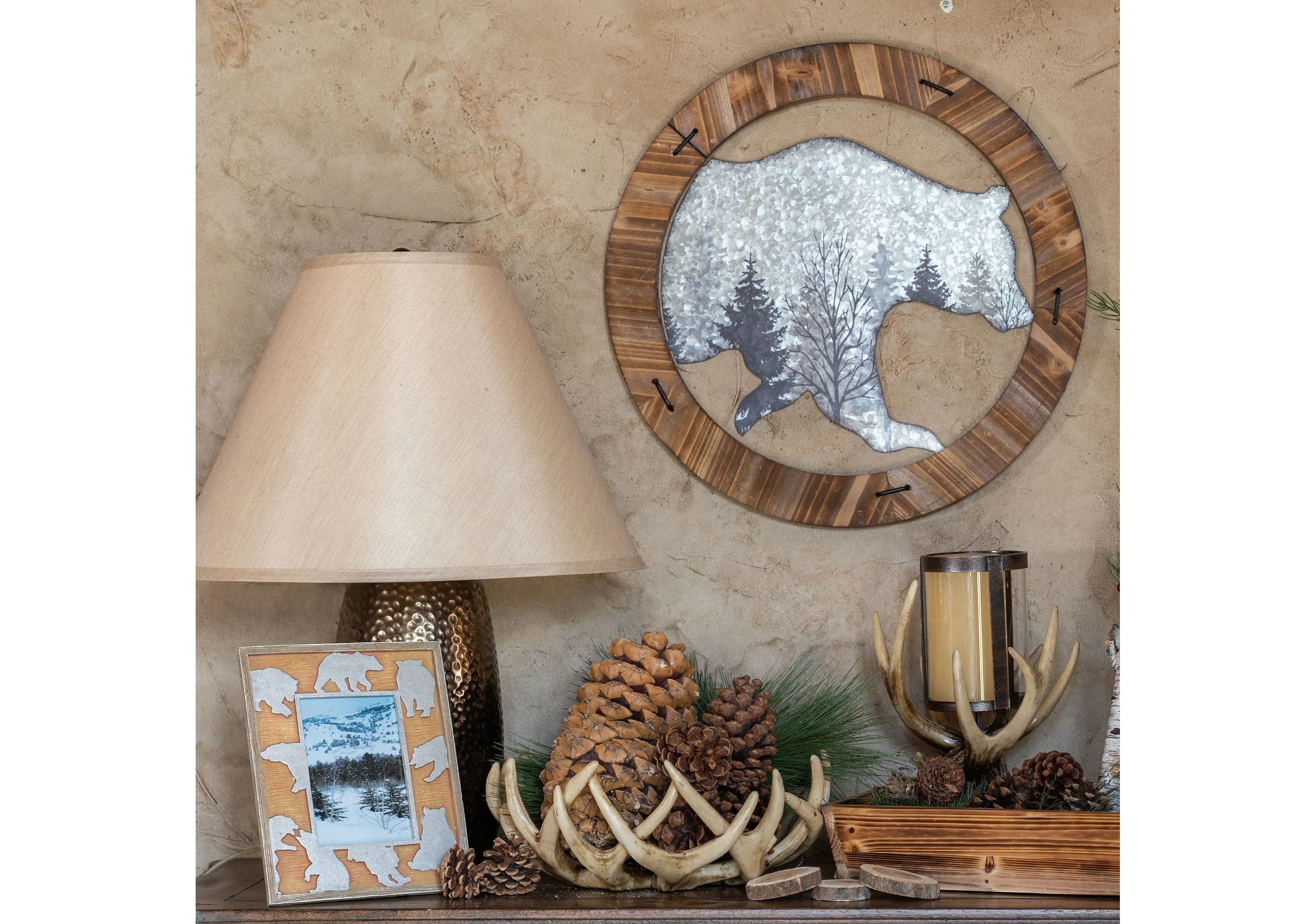 Bear Cutout Picture Frame