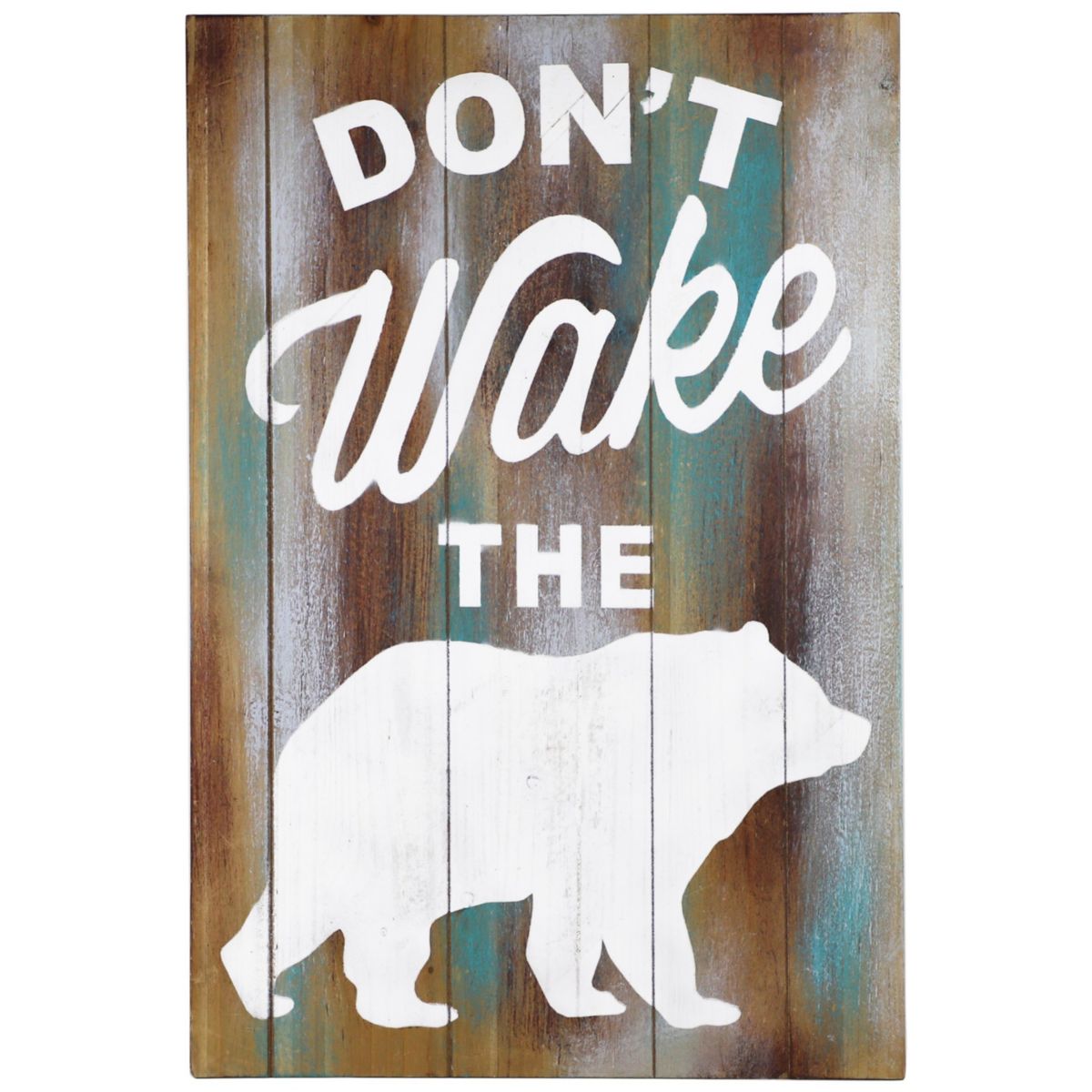 Dont Wake The Bear" Wall Décor
