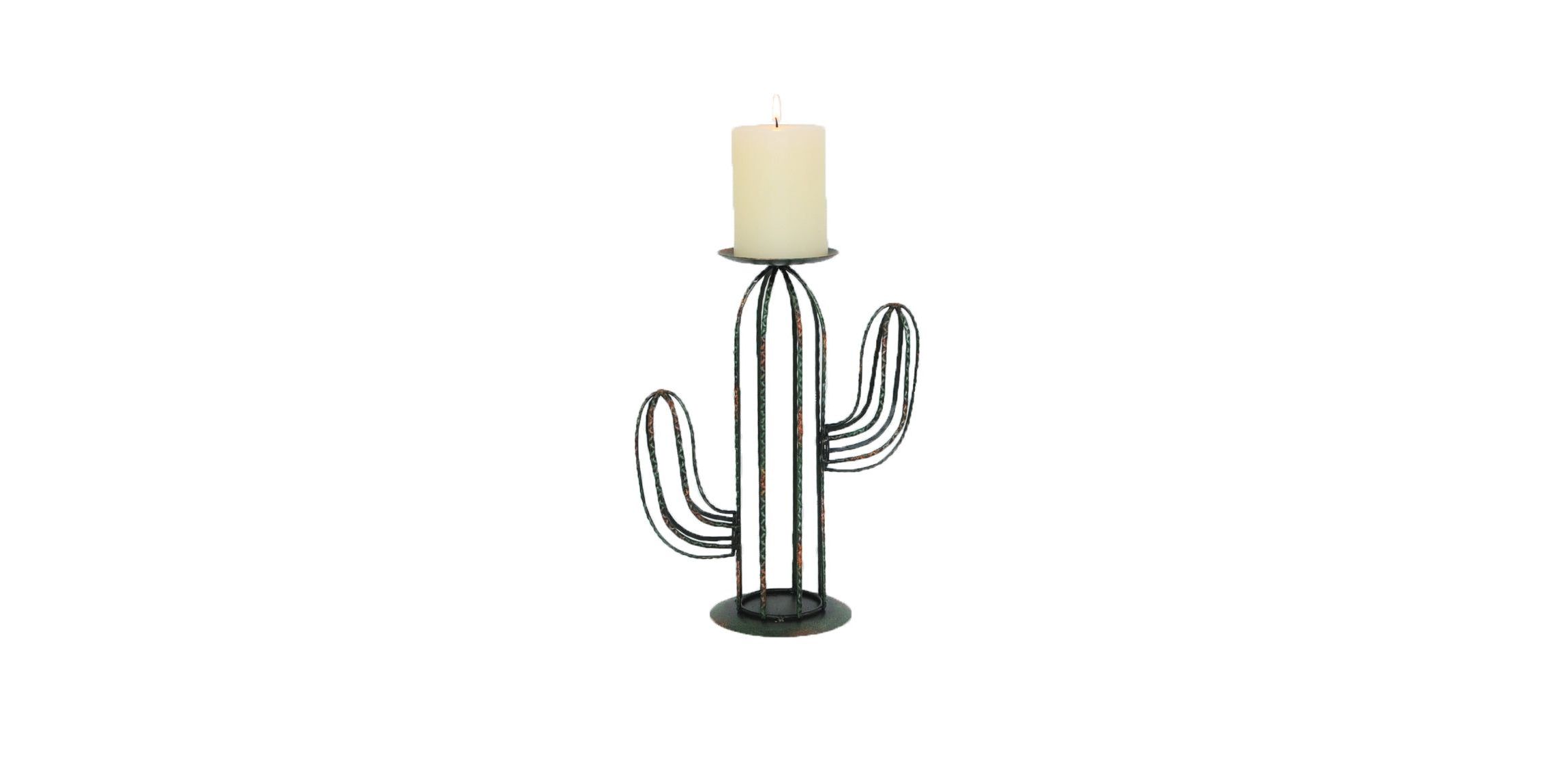 Cactus Single Candle Holder