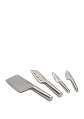 BergHOFF Eclipse 4-Piece Santoku Knife Set Hollow, Silver