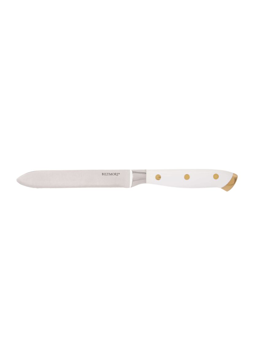 14 Piece White Forged Triple Rivet Cutlery Set