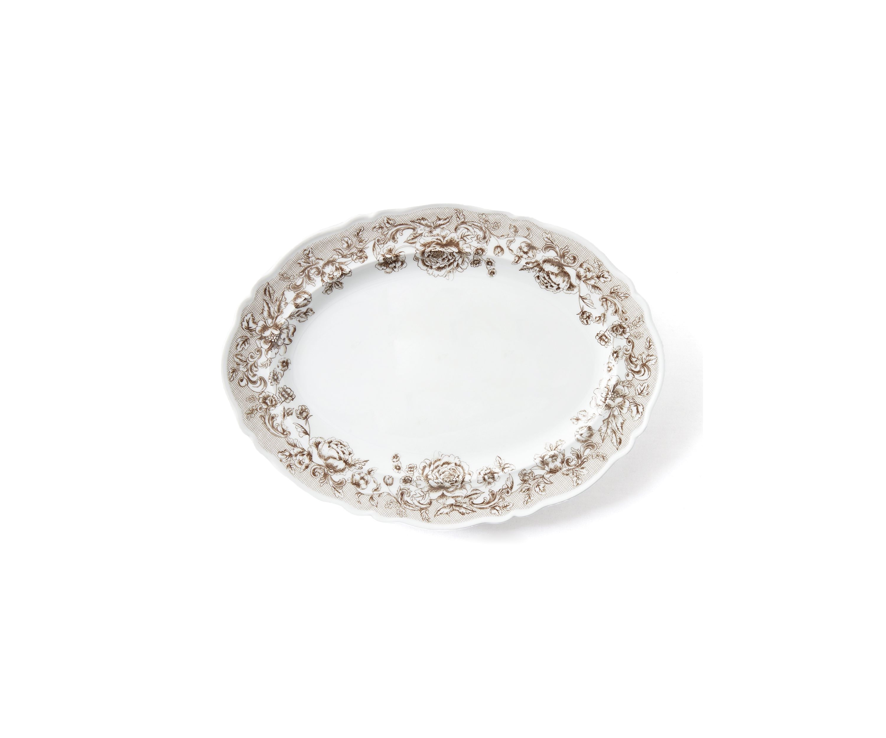 Fall Toile Serving Platter