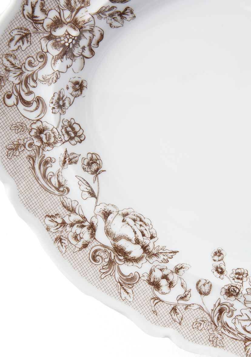 Fall Toile Serving Platter