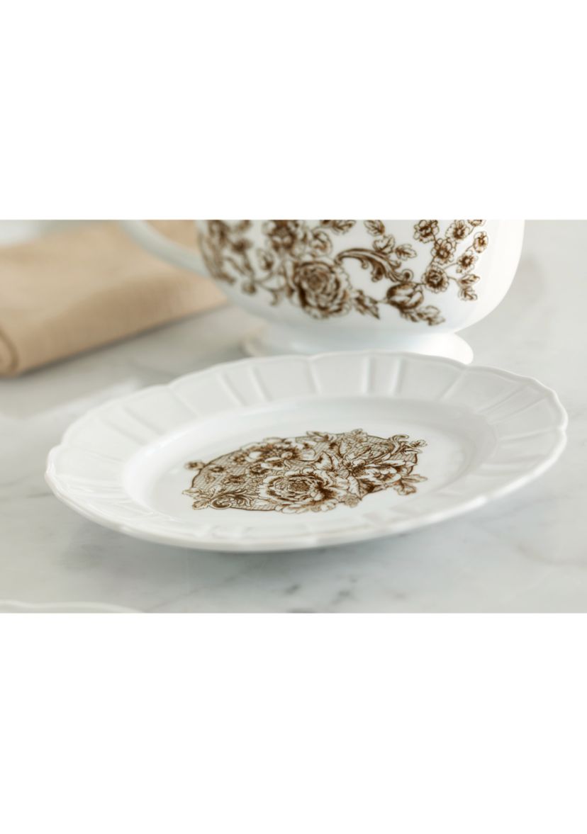 Fall Toile Gravy Boat