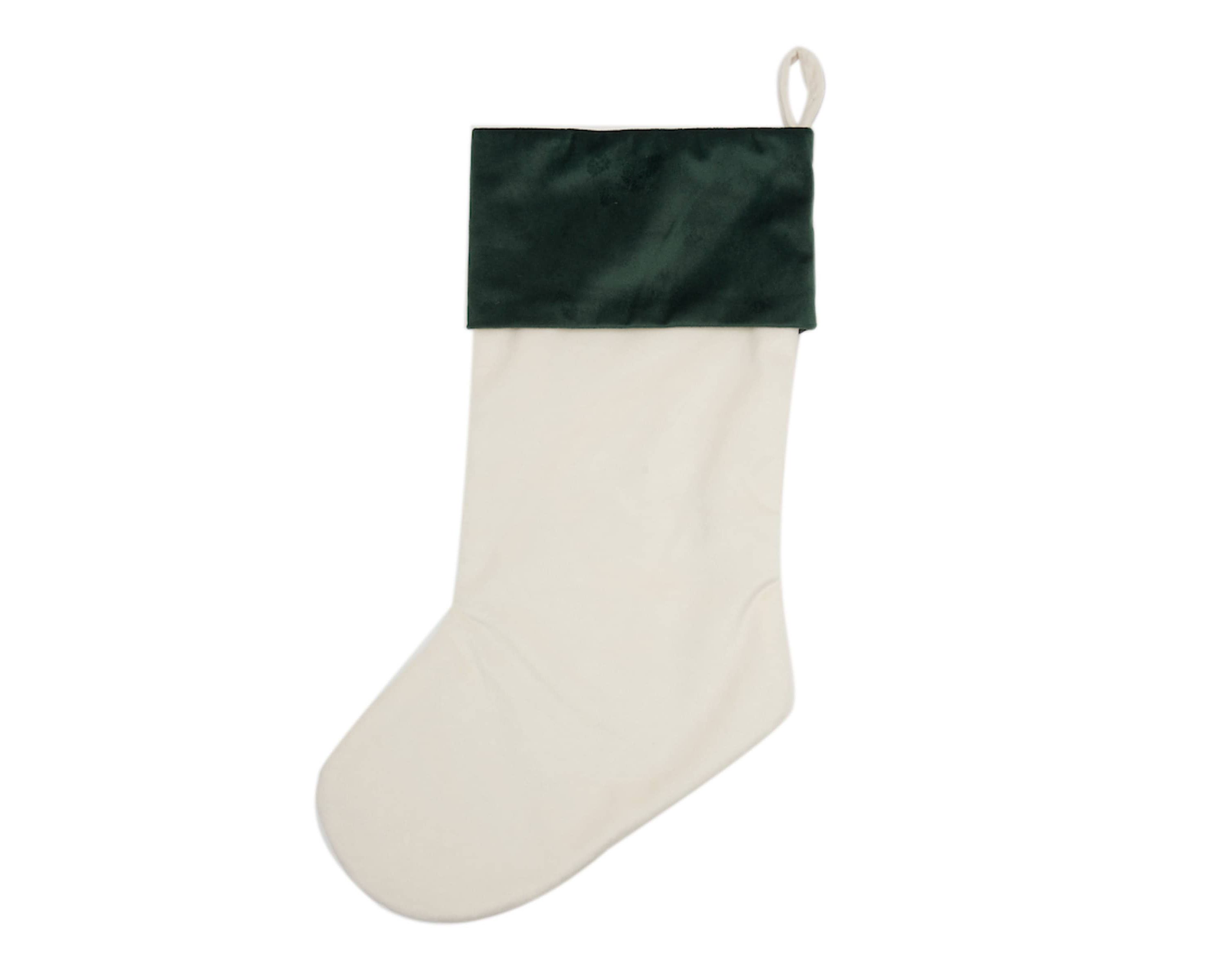 Velvet Wreath Stocking