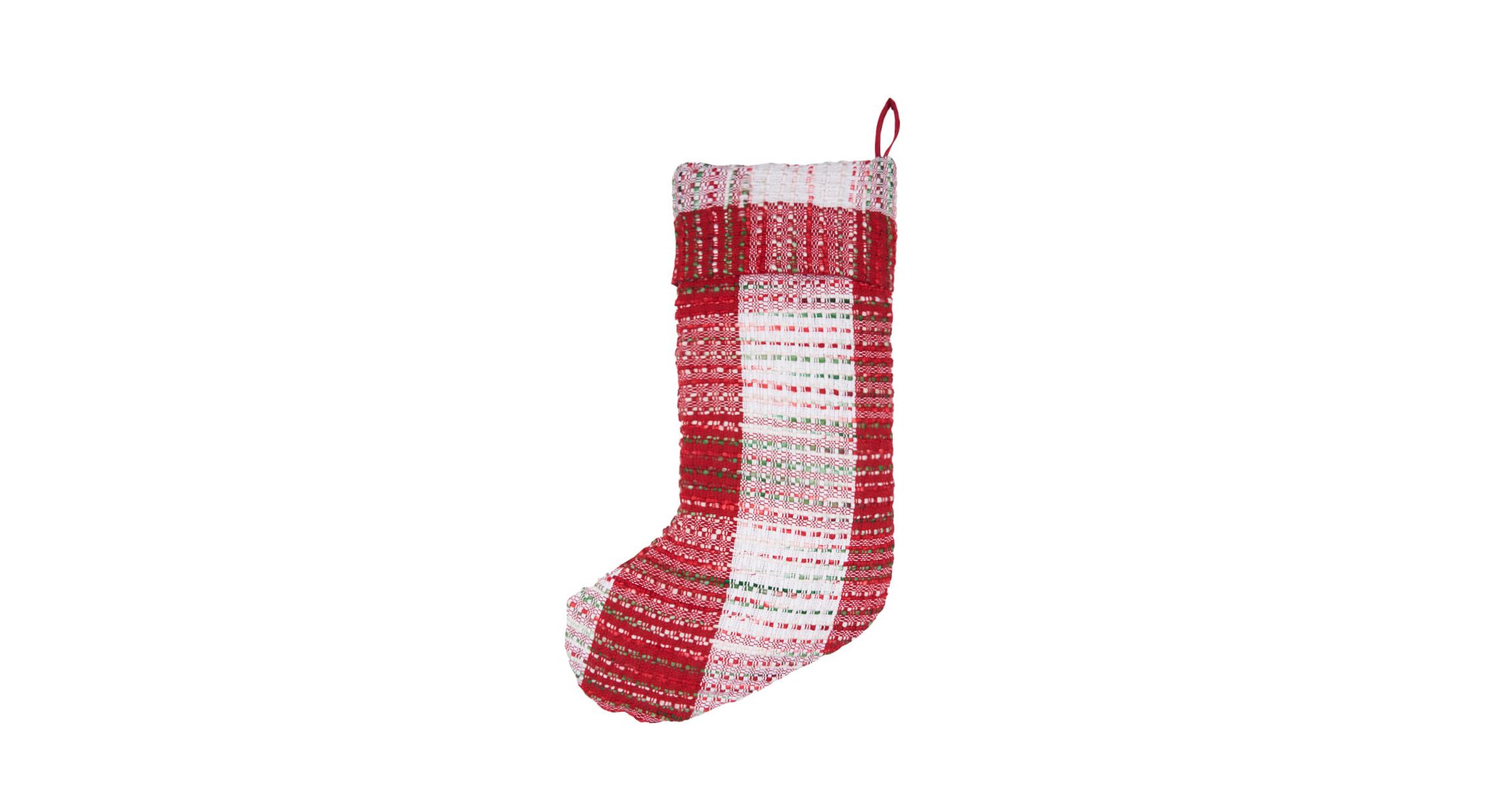 Christmas Woven Mélange Stocking